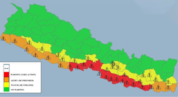 तराईमा आगामी पाँच दिन लू चल्ने सम्भावना, सतर्कता अपनाउन आग्रह